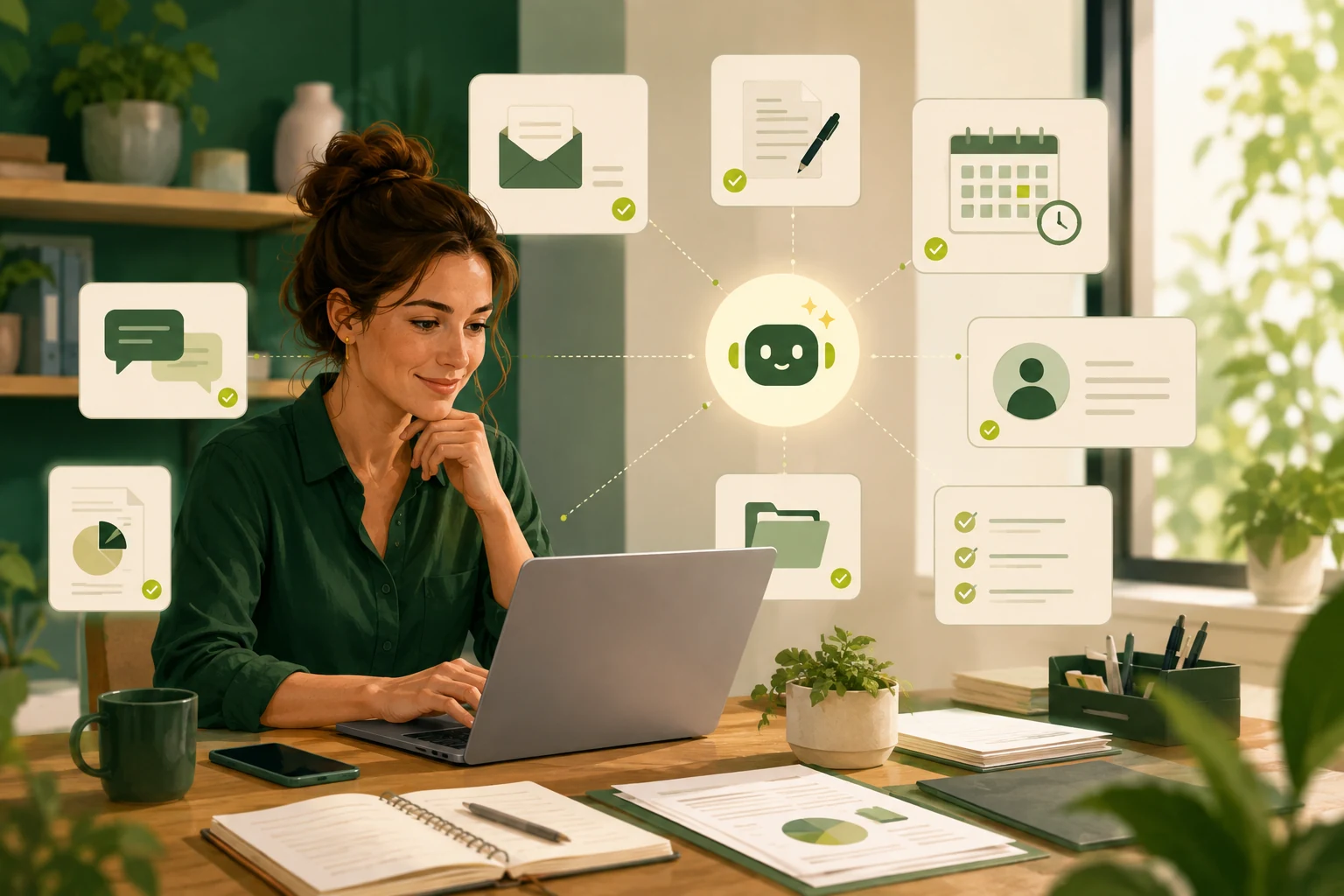 Petite entreprise utilisant l’IA pour simplifier plusieurs tâches du quotidien