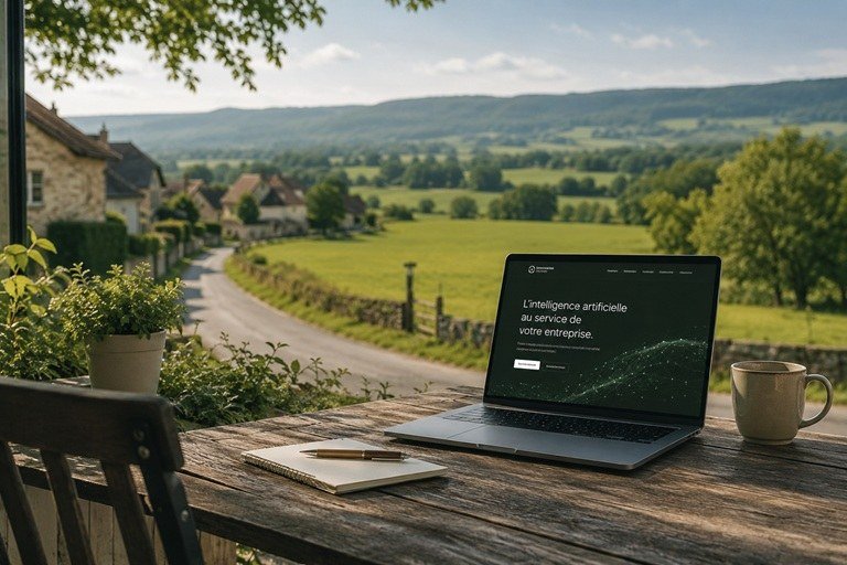 Échange de travail concret entre outils physiques et numériques dans un cadre professionnel